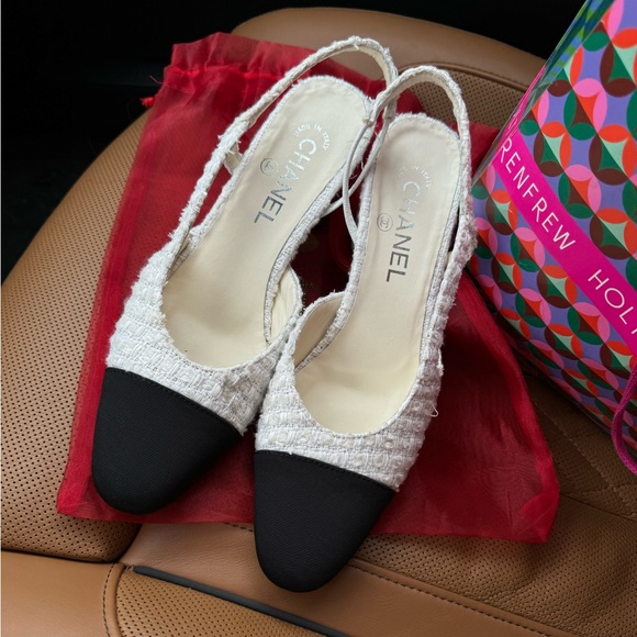 Chanel Slingback shoes （SOLD） - Picture 5 of 9